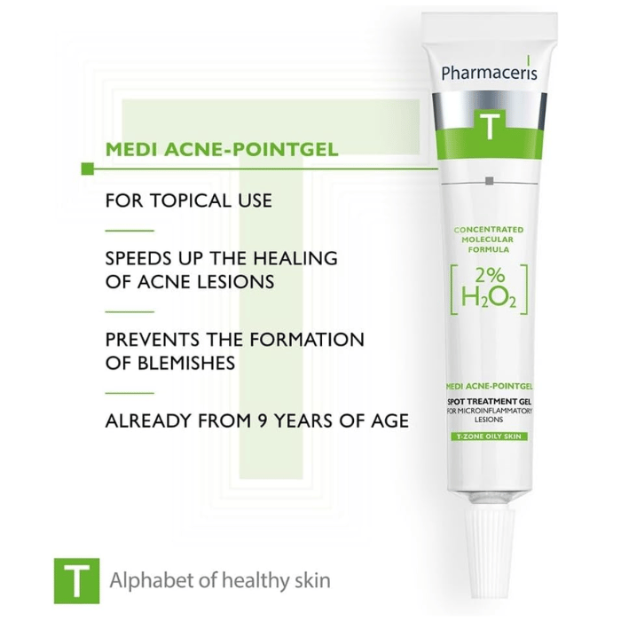 Pharmaceris Acne-Pointgel, Fast Acting Spot Treatment, 10ml