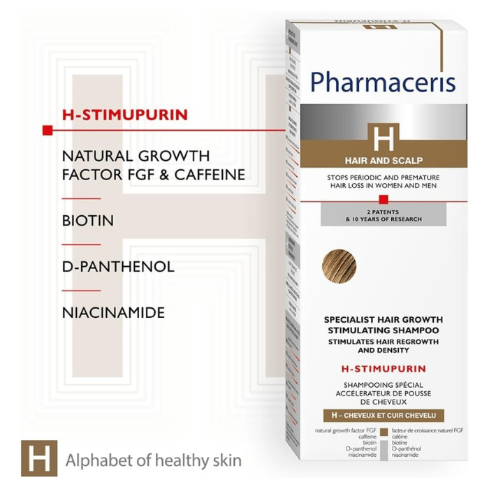 Pharmaceris H-Stimupurin – Hair Growth Stimulating Shampoo 250ml