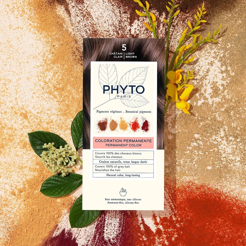 Phyto Color 5 Light Brown Permanent Coloring