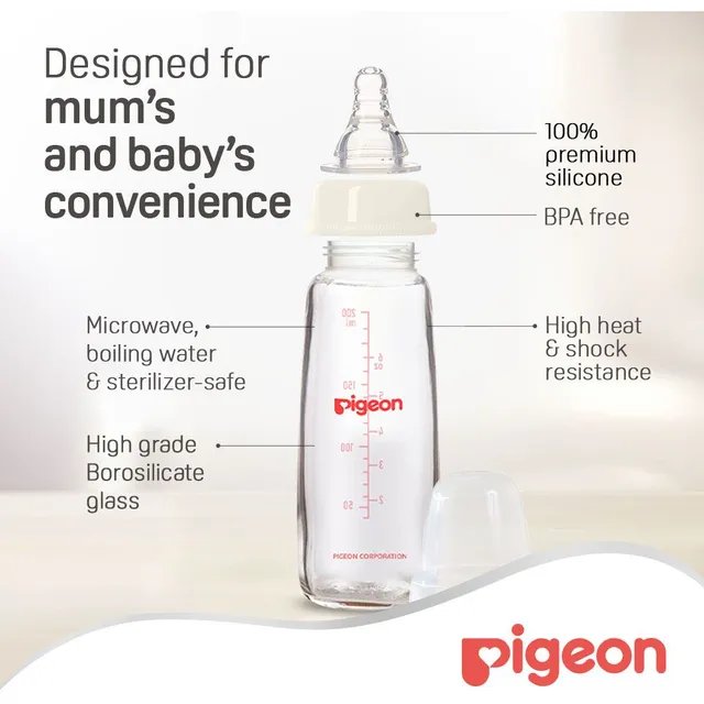Pigeon KPP Wide Neck Nursing Bottle 240 ml