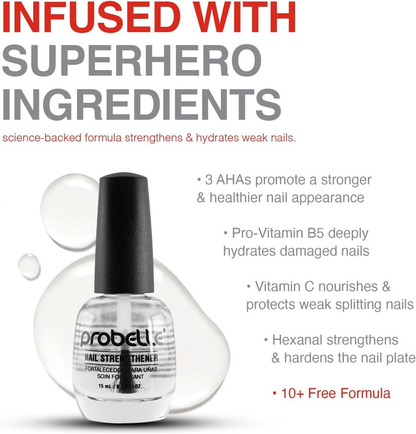 Probelle Nail Strengthener Formaldehyde Free