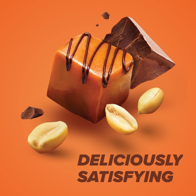 Pure Protein Bar Chocolate Peanut Caramel, High Protein, Low Sugar Snack , Gluten-Free Fuel On the Go 50g