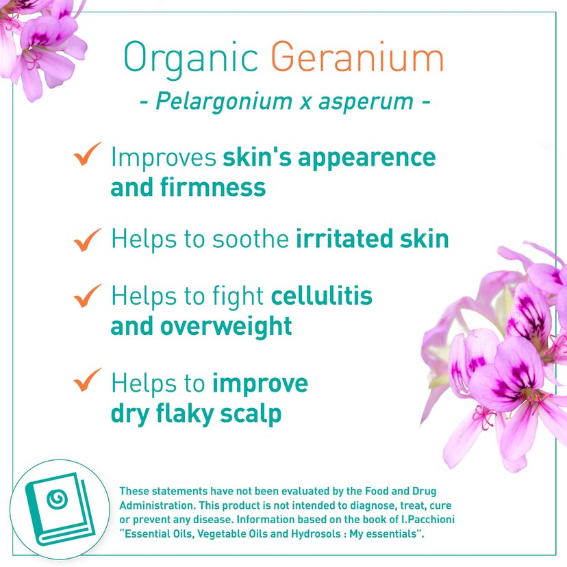 Puressentiel Organic Essential Oil Geranium 5ml