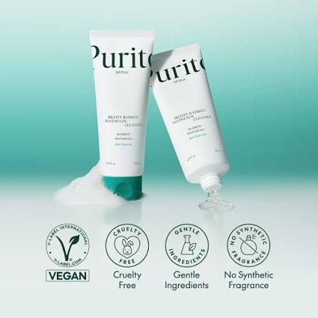 Purito Seoul Vegan Mighty Bamboo Cleanser 150 ml