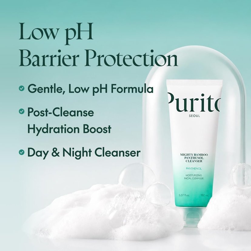 Purito Seoul Vegan Mighty Bamboo Cleanser 150 ml