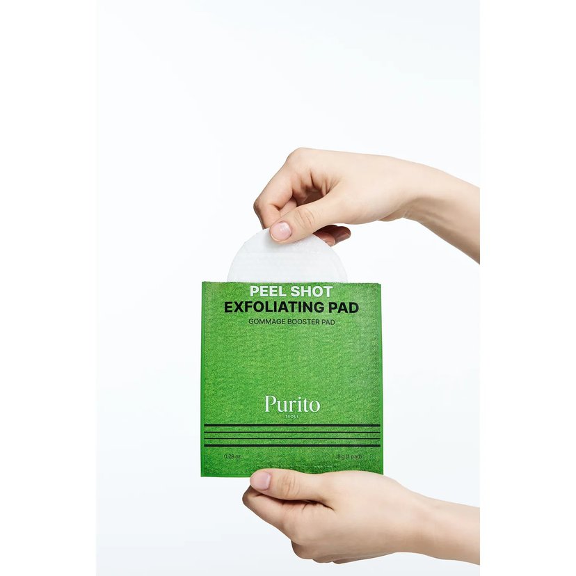 Purito Seoul Vegan Peel Shot Exfoliating Pad 8 ml 8's