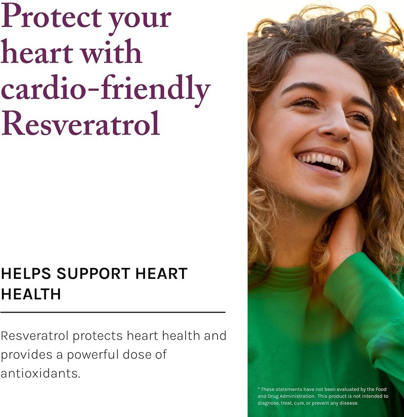 Reserveage Resveratrol 100mg V-Capsules 60s