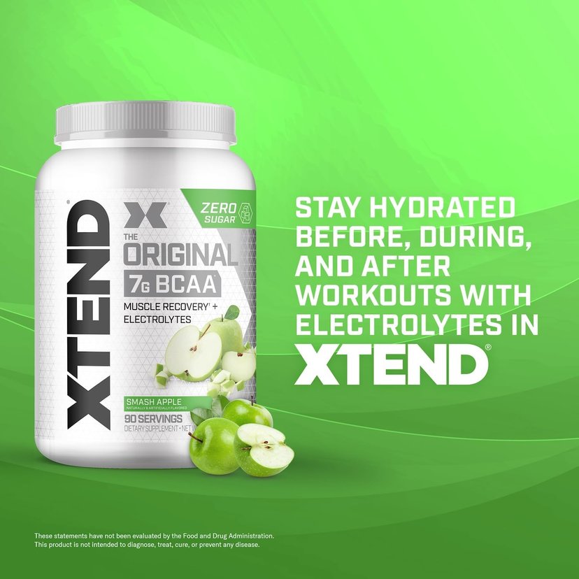 Scivation Xtend Bcaa Green Apple 90 Servings