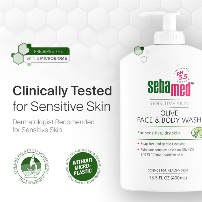 Sebamed Olive Face & Body Wash 400 ml