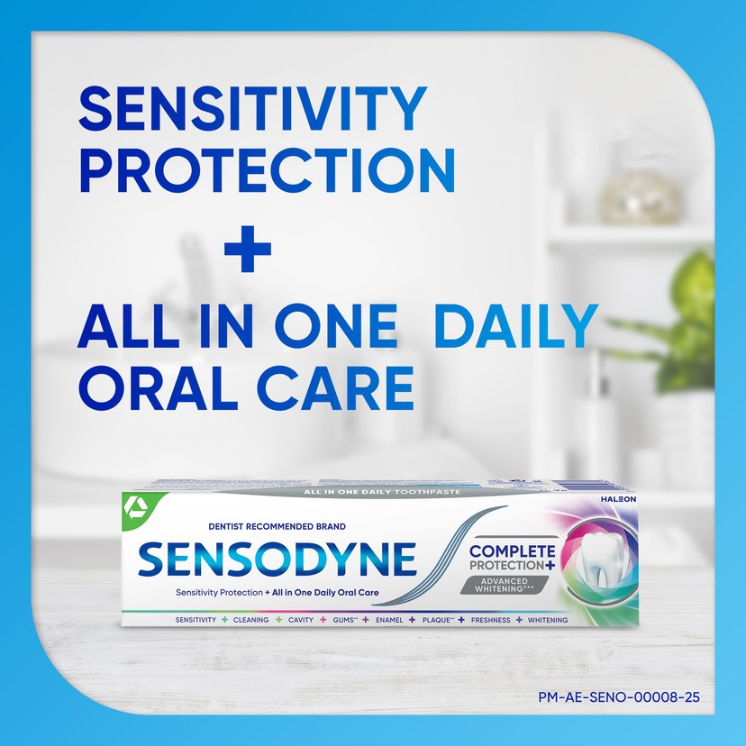 Sensodyne Complete Advance Whitening Toothpaste 75ml
