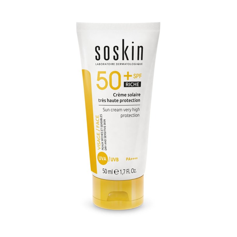 Soskin Sun Cream (SPF 50+) Very High Protection Riche, 50ml