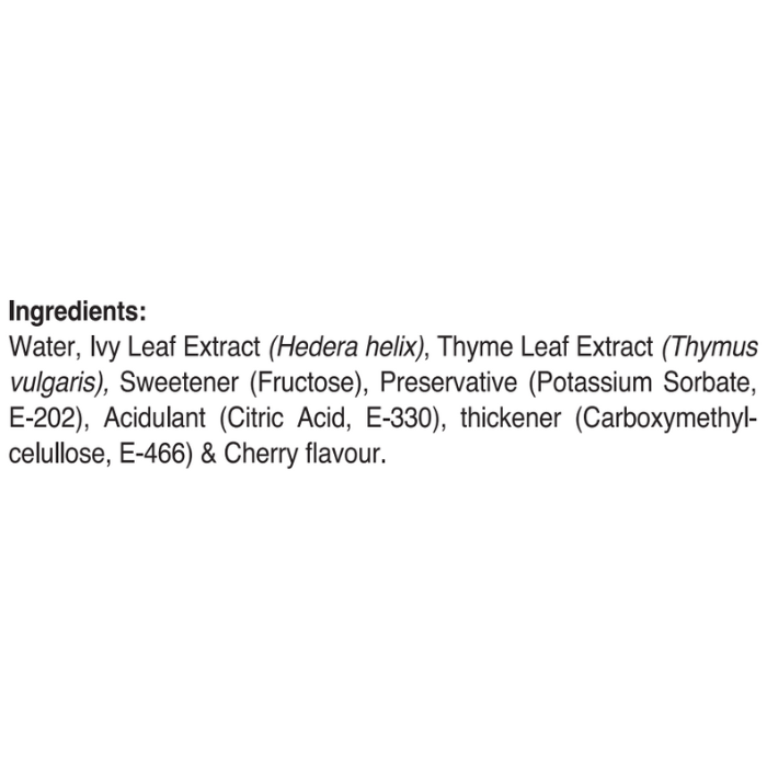 Sunshine Nutrition Ivy Cough Syrup 100ml