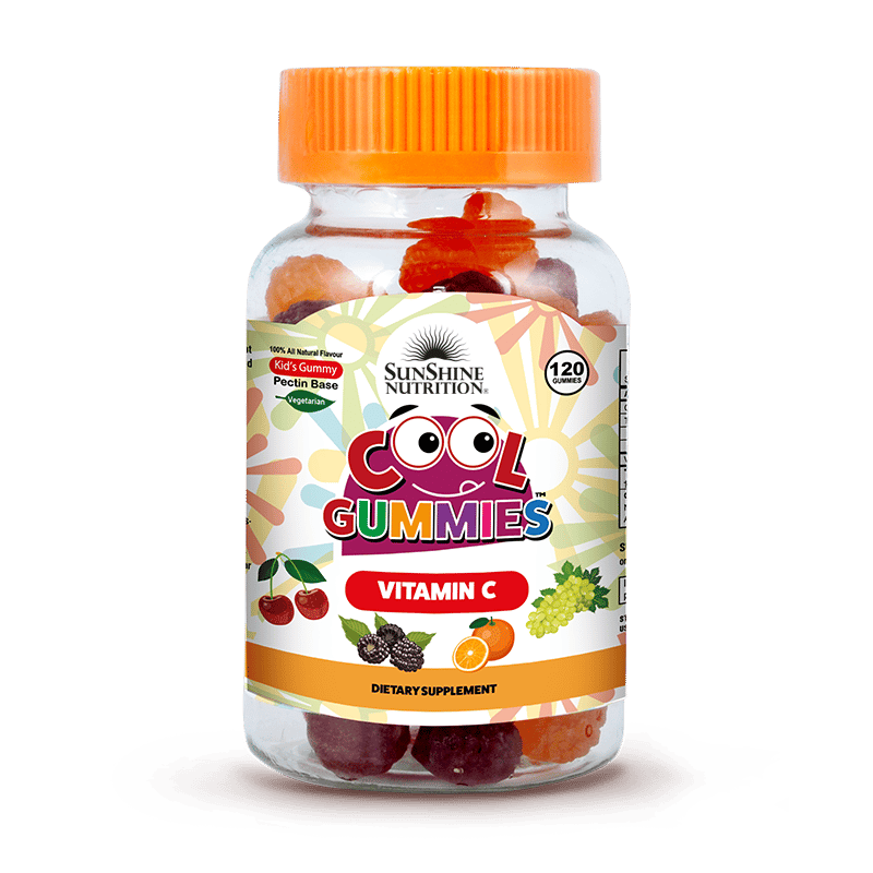Sunshine Nutrition Cool Gummies Kids Vitamin C 120's Gummies