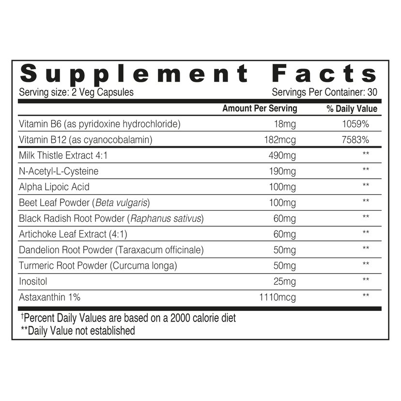 Sunshine Nutrition Liver Purifier, Advanced Herbal Detox & Antioxidant Support, 60 Vegetarian Capsules