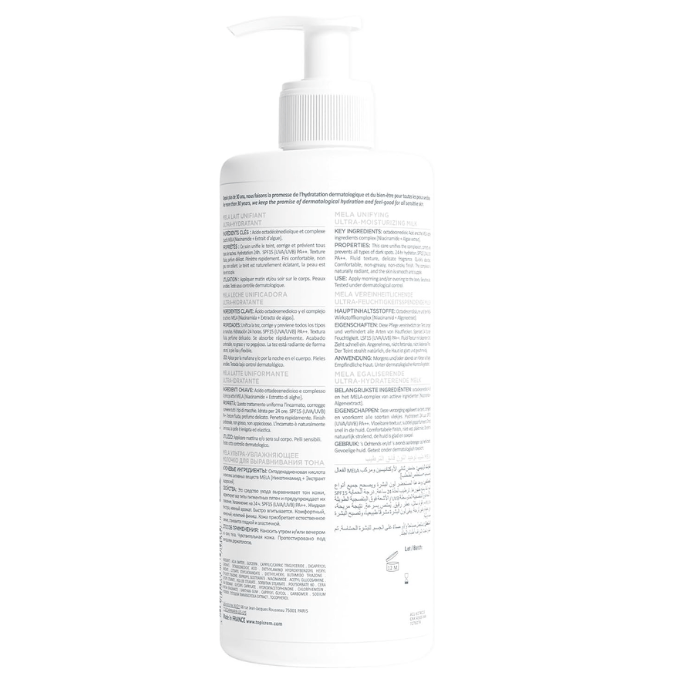 Topicrem Mela Lightening Ultra Moist Milk 500 ml