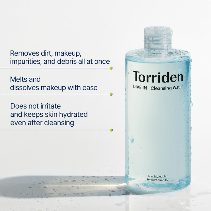 Torriden Dive In Vegan Cleansing Water 400ml