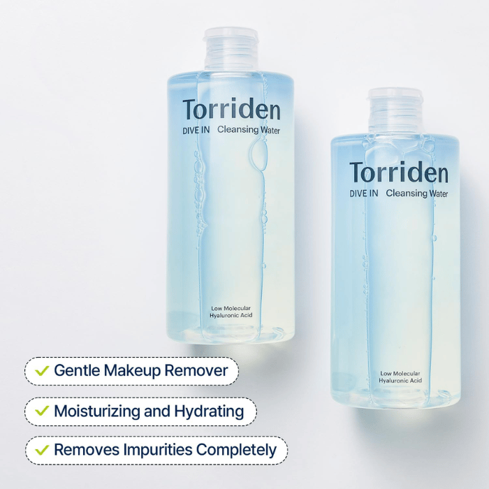 Torriden Dive In Vegan Cleansing Water 400ml