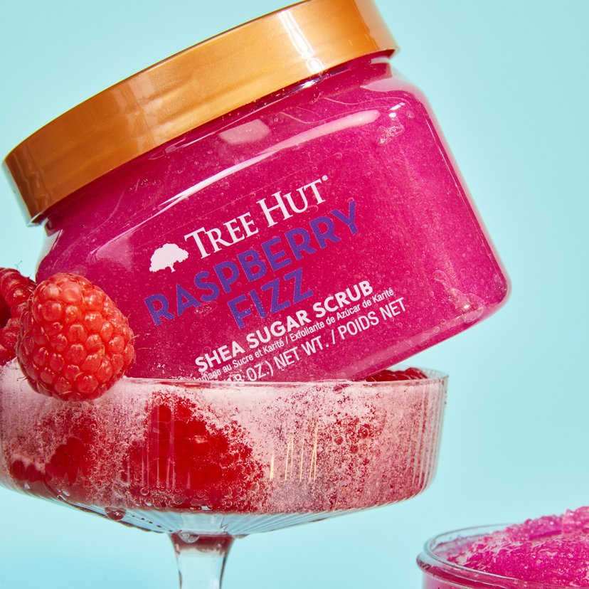 Tree Hut Raspberry Fizz Shea Sugar Scrub 510g