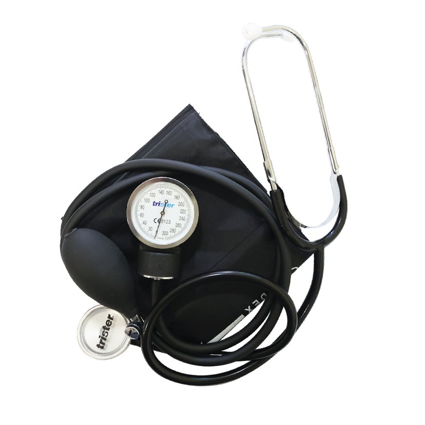 Trister Aneroid Sphygmomanometer with Stethoscope - TS 620AS