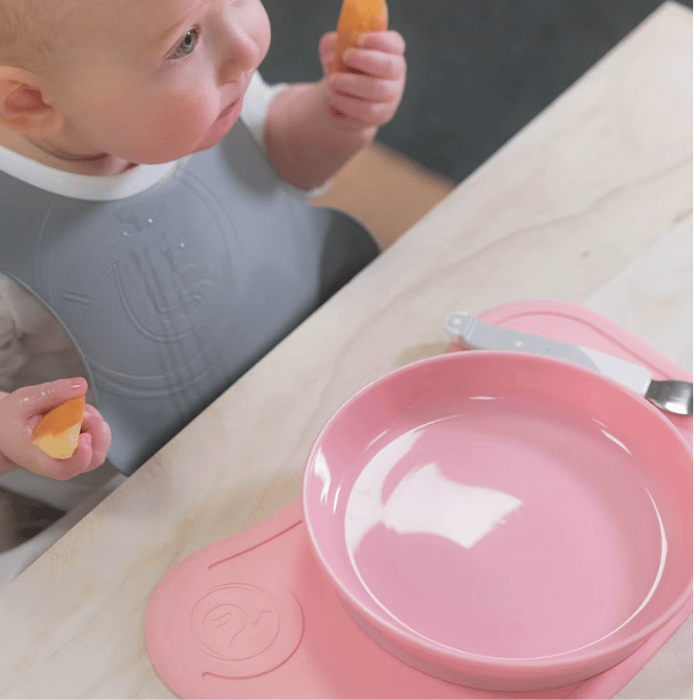 Twistshake Click-Mat Mini + Plate Pastel Pink