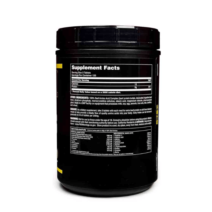 Universal Nutrition 100% Beef Amino 400 Tablets