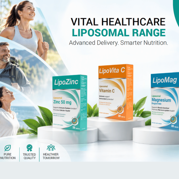 Vital Healthcare LipoMag Tablets, 30’s