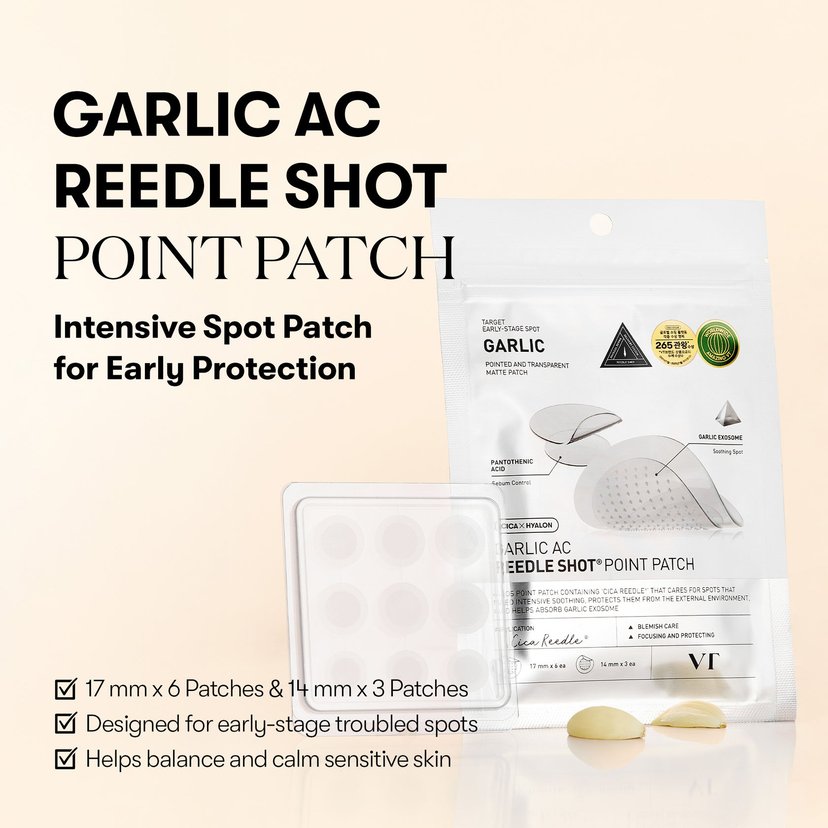 VT Cosmetics Garlic AC Shot Patch 9s