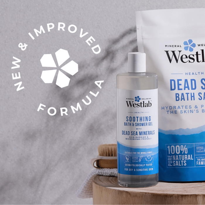 Westlab Soothing Shower Gel W/ Dead Sea Minerals 500ML 11367