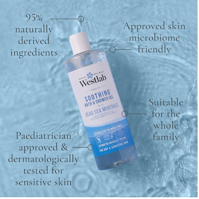 Westlab Soothing Shower Gel W/ Dead Sea Minerals 500ML 11367