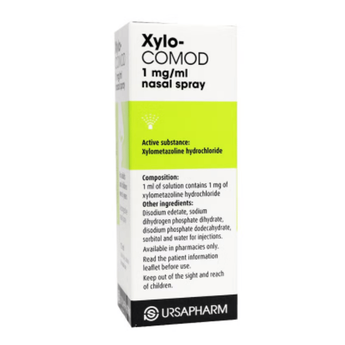 Xylo-Comod Nasal Spray (Pump)15ml Spray Bottle