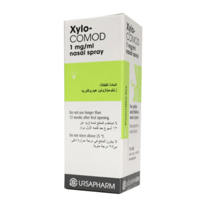 Xylo-Comod Nasal Spray (Pump)15ml Spray Bottle