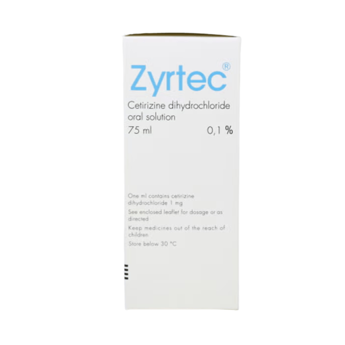 Zyrtec 1mg/Ml Oral Sol 75ml