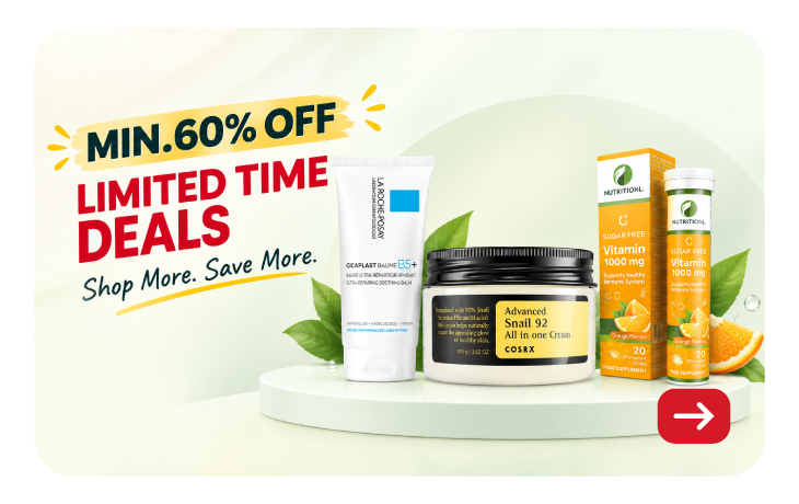Min. 60% Off