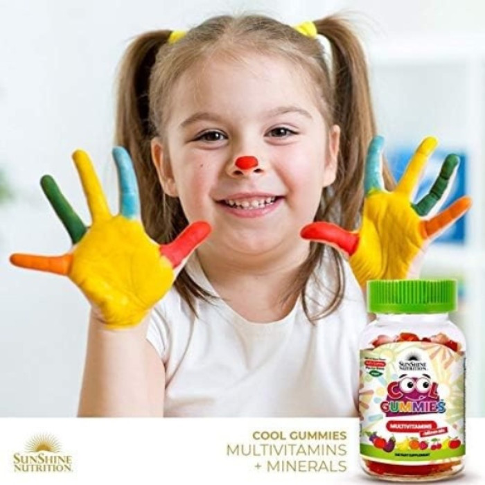 Sunshine Nutrition Cool Gummies Vegan Multivitamin 60's