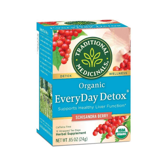Traditional Medicinals Everyday Detox 16 Tea Bags