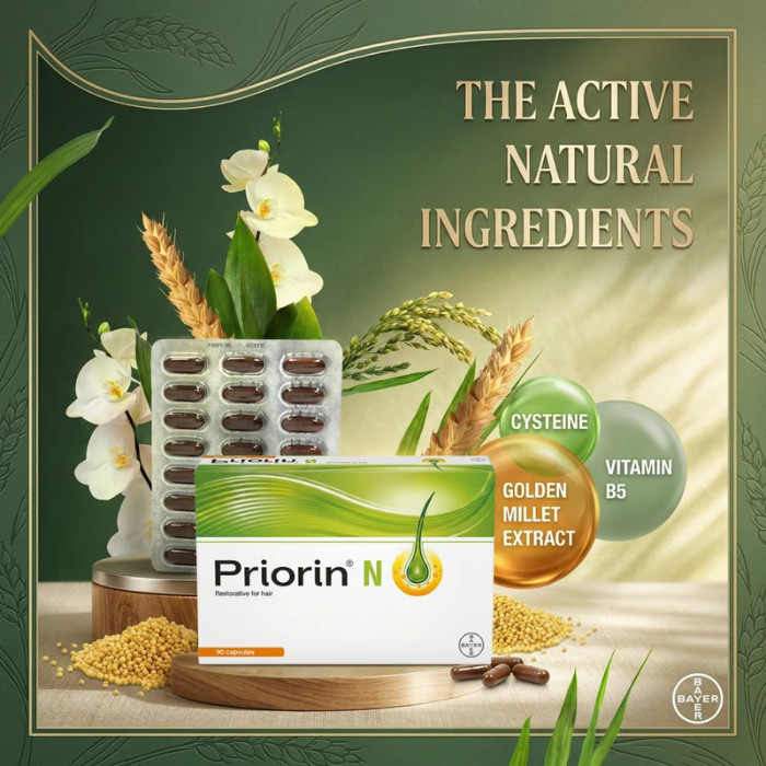 Priorin Capsule 90's
