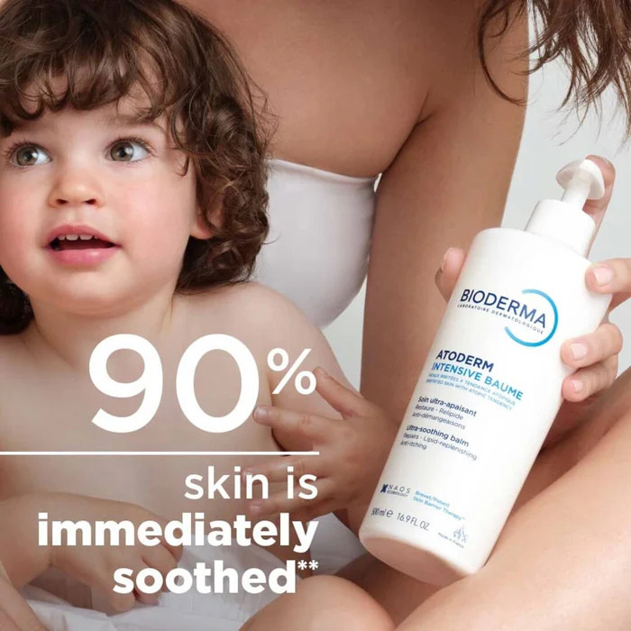 Bioderma Atoderm Intensive Baume, Ultra-Soothing Anti-Itch Balm for Very Dry & Atopic Skin, 500ml