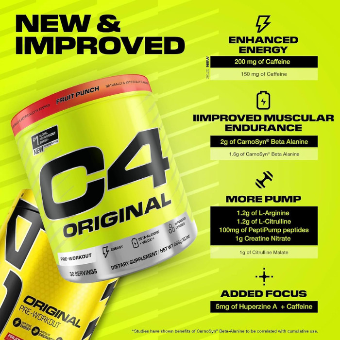 Cellucor C4 30 Servings Fruit punch
