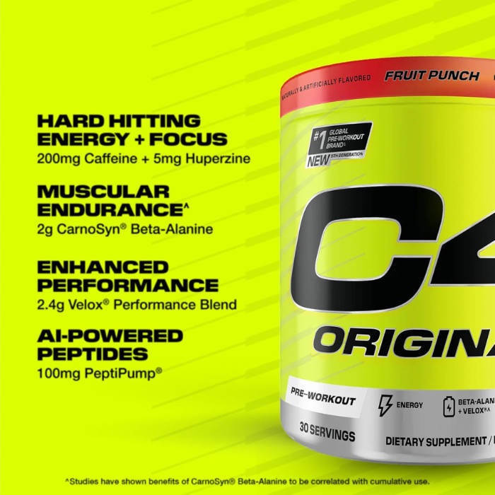 Cellucor C4 30 Servings Fruit punch