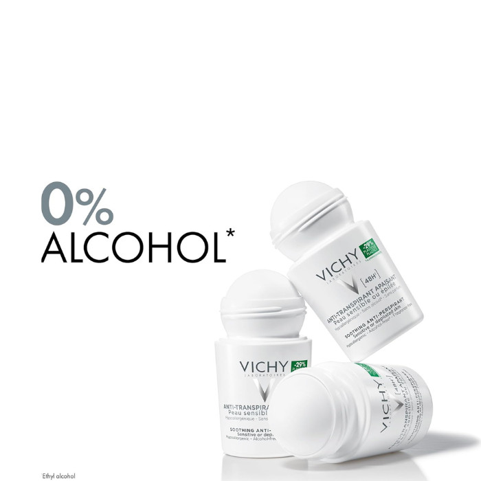 Vichy Deodorant Roll On Tolerance White 50ml