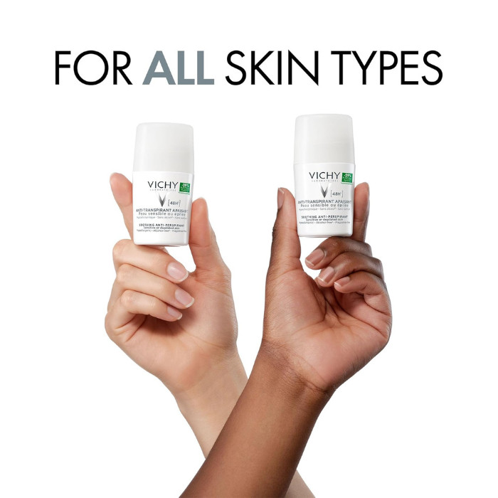 Vichy Deodorant Roll On Tolerance White 50ml