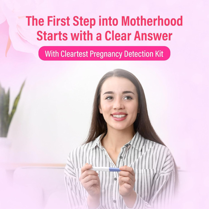 Cleartest Pregnancy Rapid Test Midstream 1Test/Box
