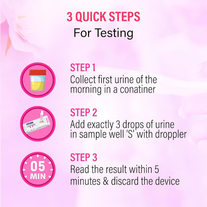 Cleartest Pregnancy Rapid Test Midstream 1Test/Box