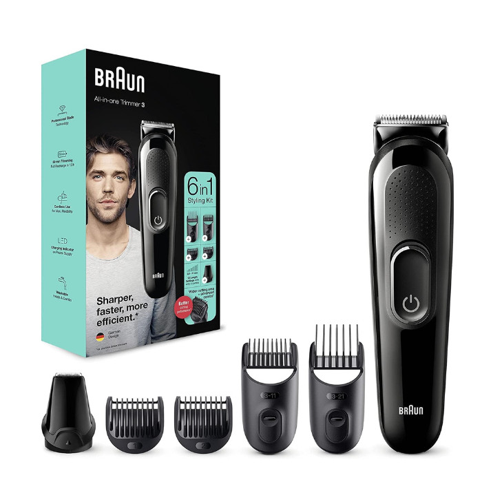 Braun Multi groomer 6In1 Face&Head Trimming Kit