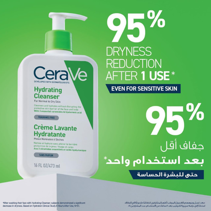 Cerave Hydrating Cleanser 473ml