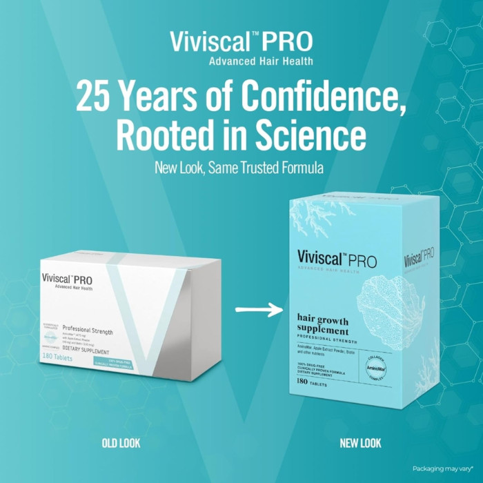 Viviscal Pro Professional Strength Supplement 180 Tablets