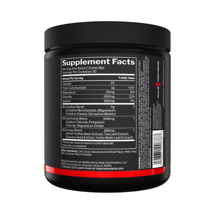 Rule 1 Charged Creatine Snow Cone 240g