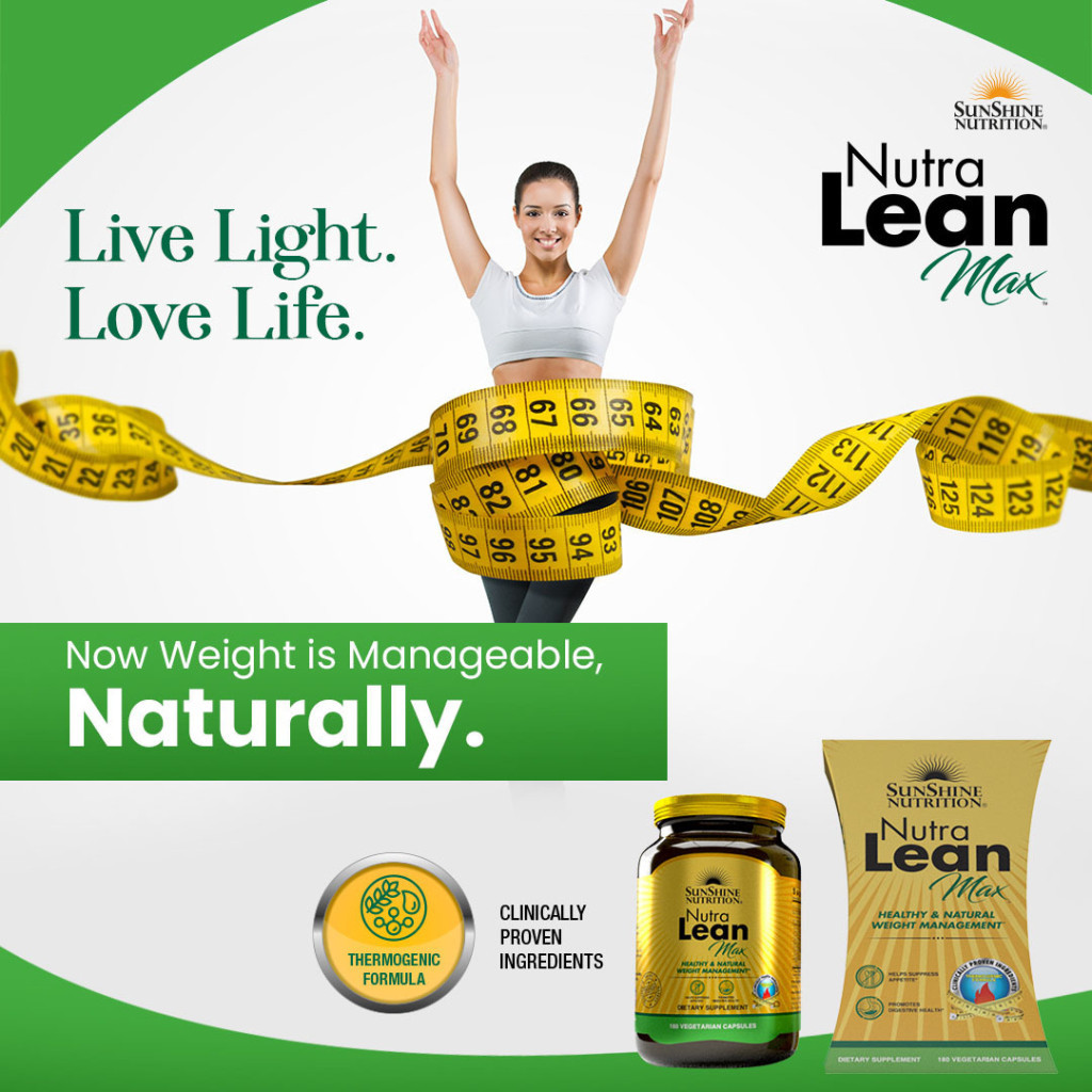 Sunshine Nutrition Nutra Lean Max 180 Capsules