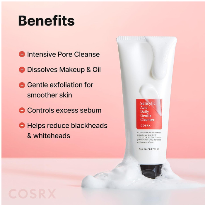 Cosrx Salicylic Acid Daily Gentle Cleanser 150ml