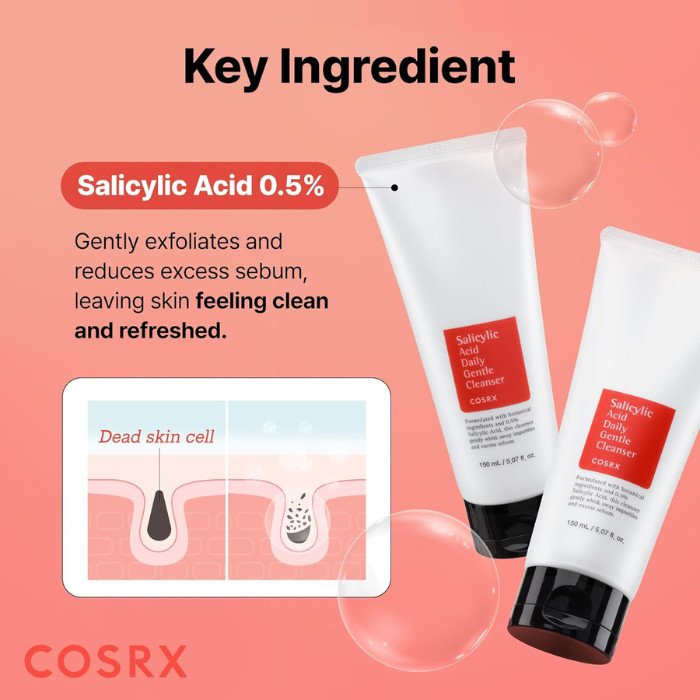 Cosrx Salicylic Acid Daily Gentle Cleanser 150ml
